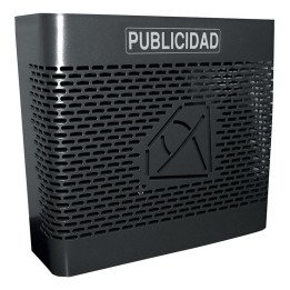 Cestas de publicidad para comunidades y hogar.<br>Fabricadas en acero inoxidable brillo o en acero pintado en blanco o negro.<br