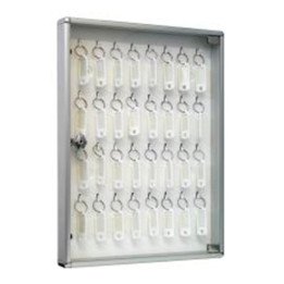 Clasificador de llaves para comunidades y hogar.<br>Fabricado en acero.<br>Apertura de libro.<br>Puerta ciega.<br>Disponible en 