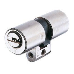 Aplicación<br>Compatible con cerradura y caja de cerramiento que utilicen el cilindro de perfil oval suizo.<br><br>Funcionamient
