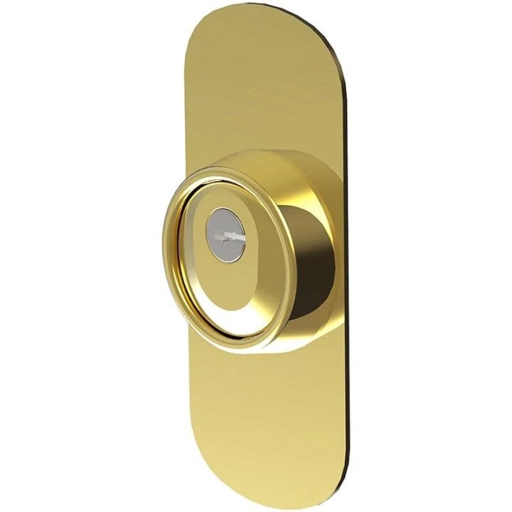 Placa embellecedora y protectora anti-rayadura exterior.<br><br>Complemento ideal para el escudo protector de alta seguridad HOP