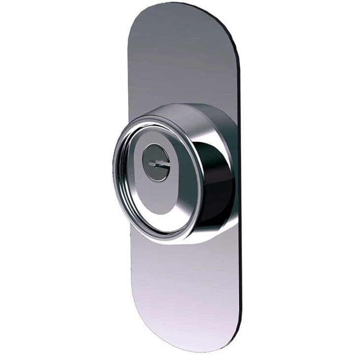 Placa embellecedora y protectora anti-rayadura exterior.<br><br>Complemento ideal para el escudo protector de alta seguridad HOP
