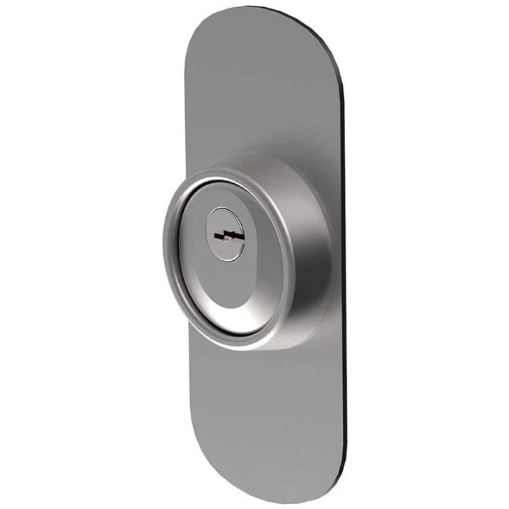Placa embellecedora y protectora anti-rayadura exterior.<br><br>Complemento ideal para el escudo protector de alta seguridad HOP